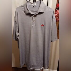Arkansas Razorbacks Peter Millar Polo - LARGE